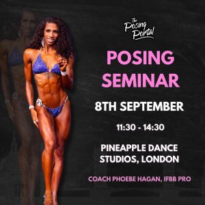 London Posing Seminar with Phoebe Hagan (Sunday 8th September)